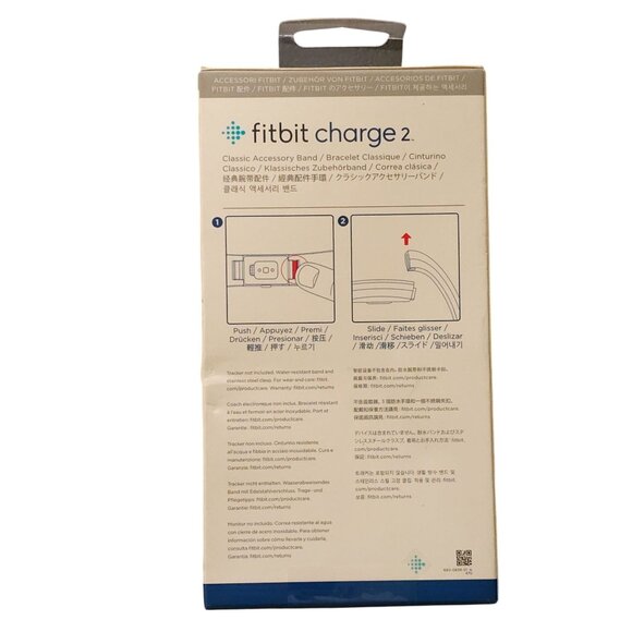 Fitbit Charge 2 Classic Accessory Band - Large - Picture 2 of 4